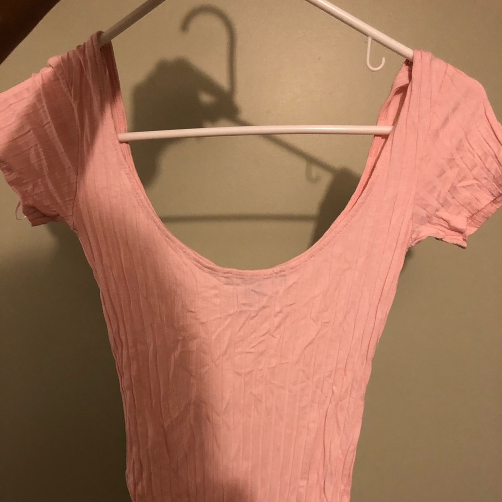 Ballet pink bodysuit